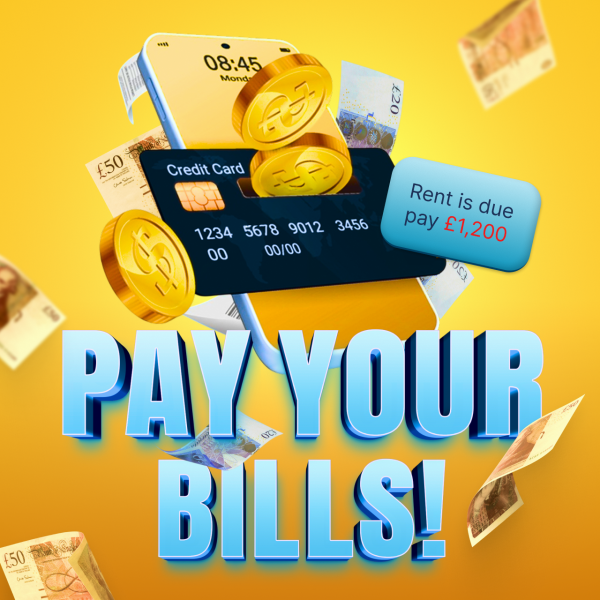 PAY YOUR BILLS! £14,000 IN INSTANT WINS + £250 MAIN PRIZE