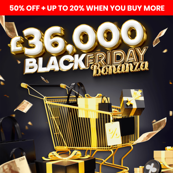 BLACK FRIDAY BONANZA! £36,000 IN INSTANT WINS (WIN EVERYTIME)